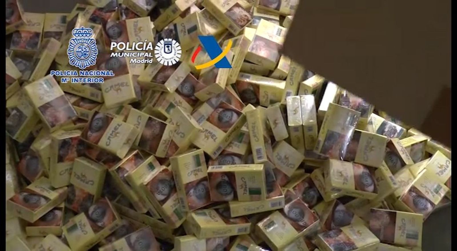 Desarticulada en Madrid, Alcorcón, Alcalá y Meco una red de contrabando de tabaco