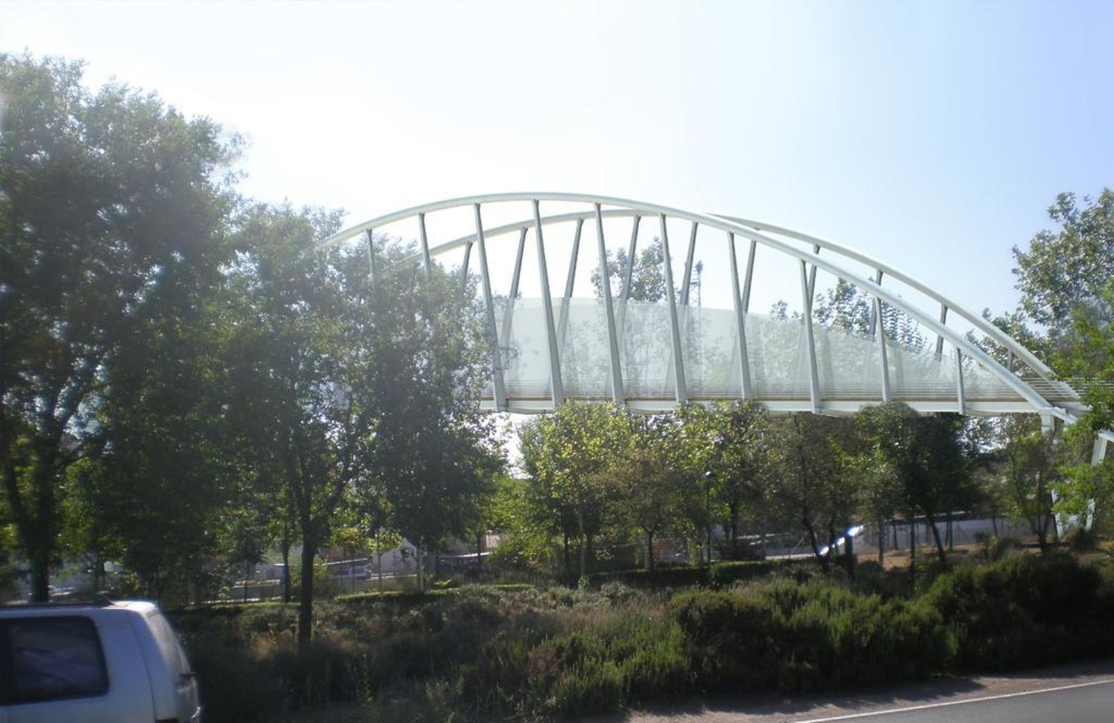 Simulación del futuro puente entre La Garena y la Gal de Alcalá