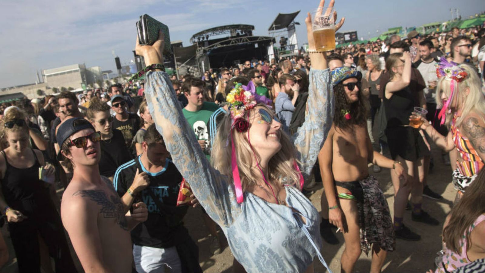 El público disfrutando del festival Primavera Sound