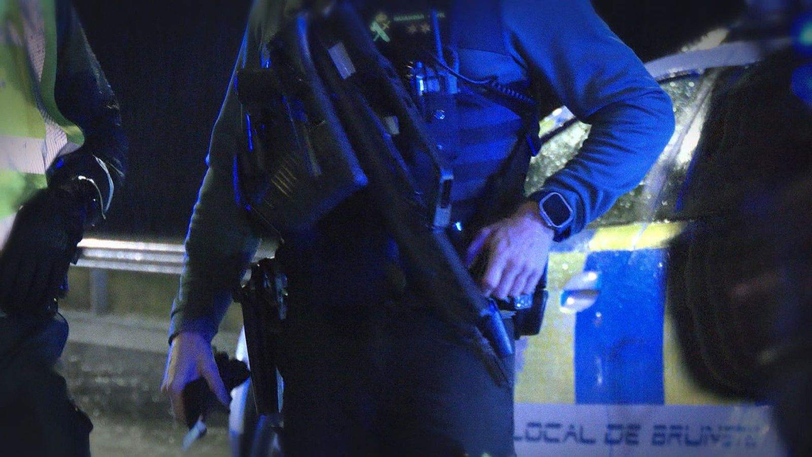 Patrulla nocturna con la Guardia Civil para evitar los robos en viviendas