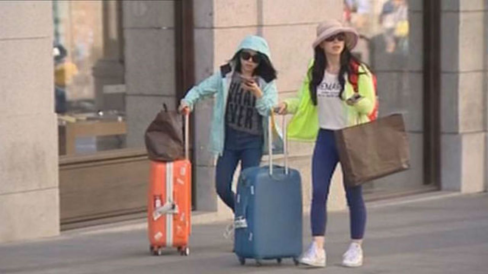 Turistas en Madrid