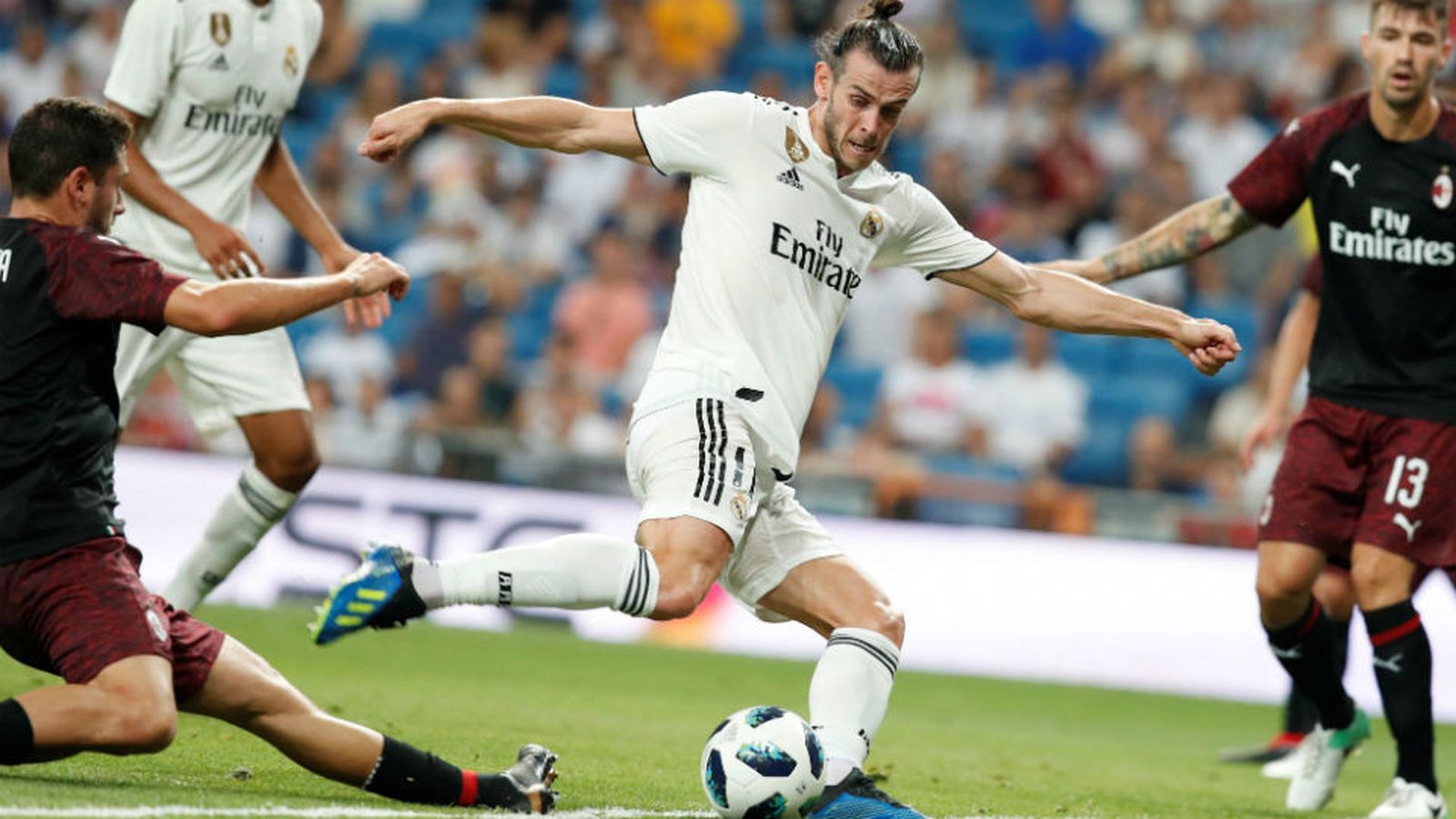3-1. Bale lidera al Real Madrid ante el Milan a cuatro días de la Supercopa