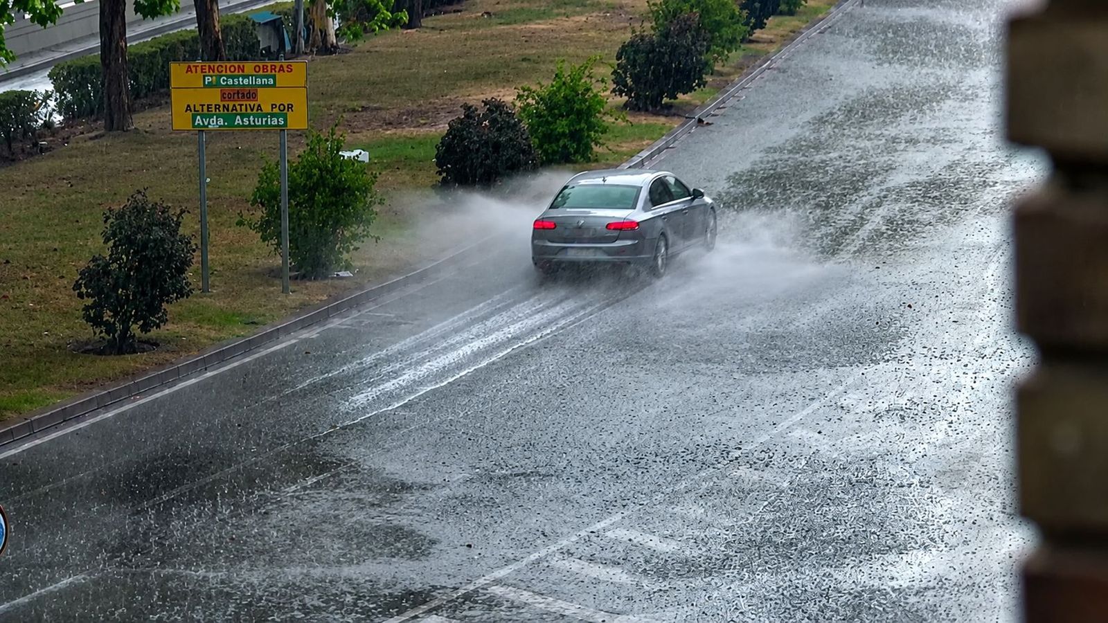 Las imágenes de las tormentas en Madrid