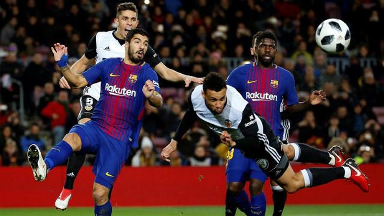 1-0. El Barça logra una mínima ventaja ante el Valencia