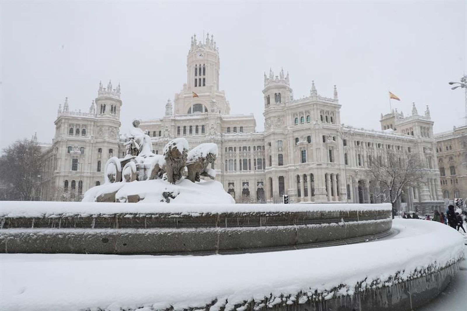 Tras la nieve, Madrid alcanzará temperaturas mínimas que no se vivían desde 1945