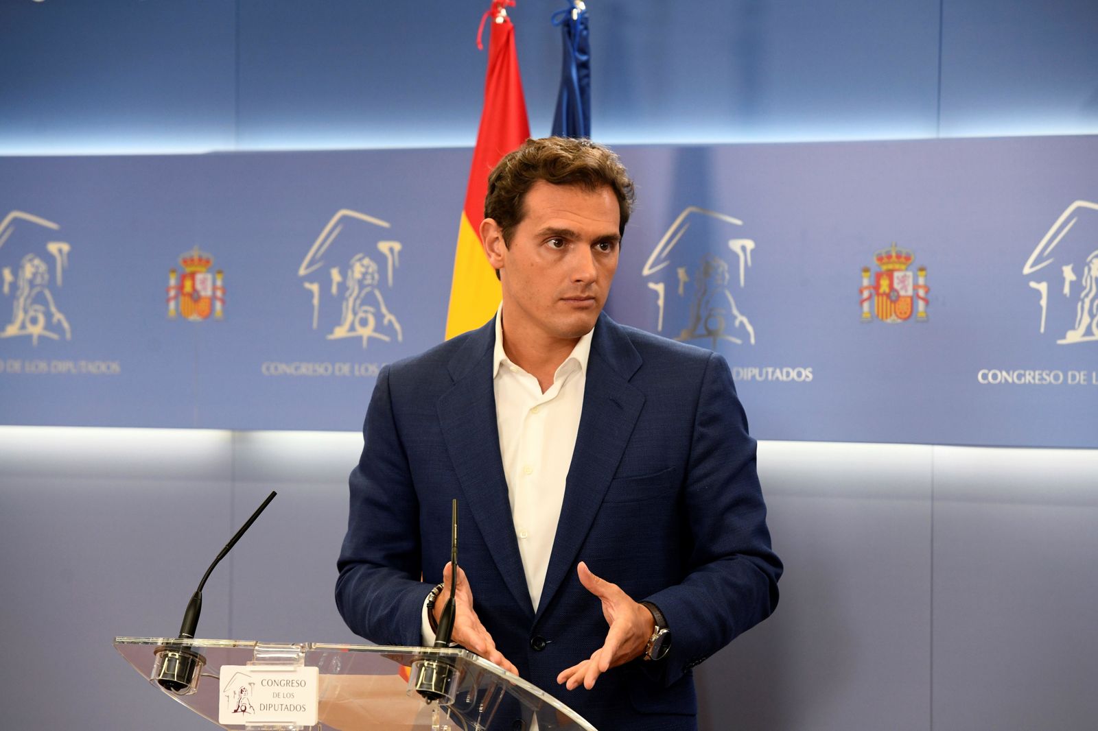 El líder de Ciudadanos, Albert Rivera