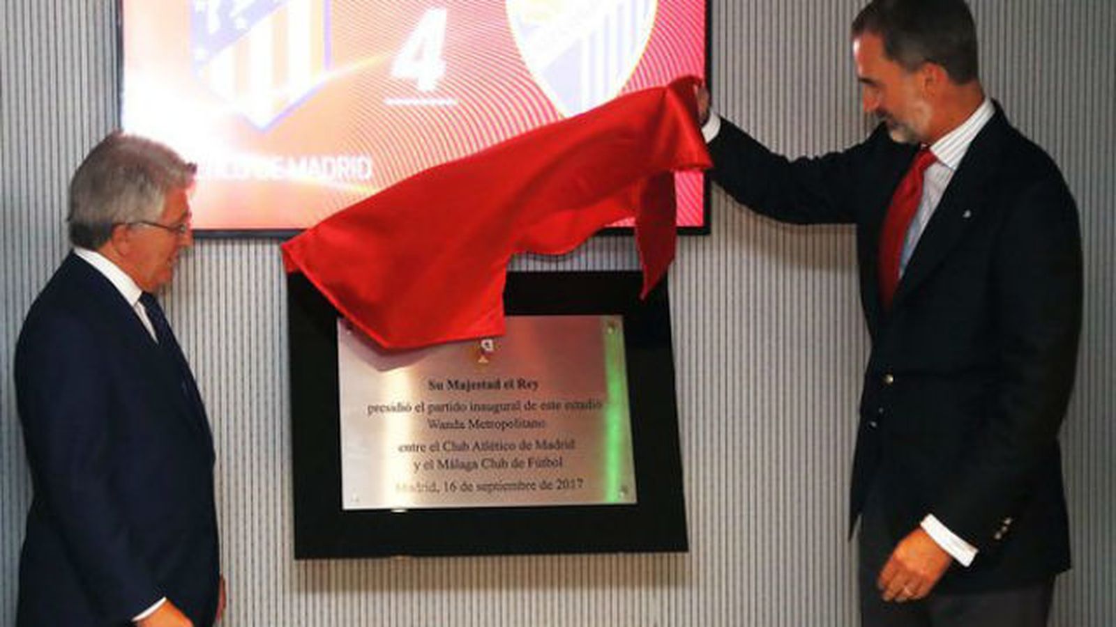 Enrique Cerezo y Felipe VI