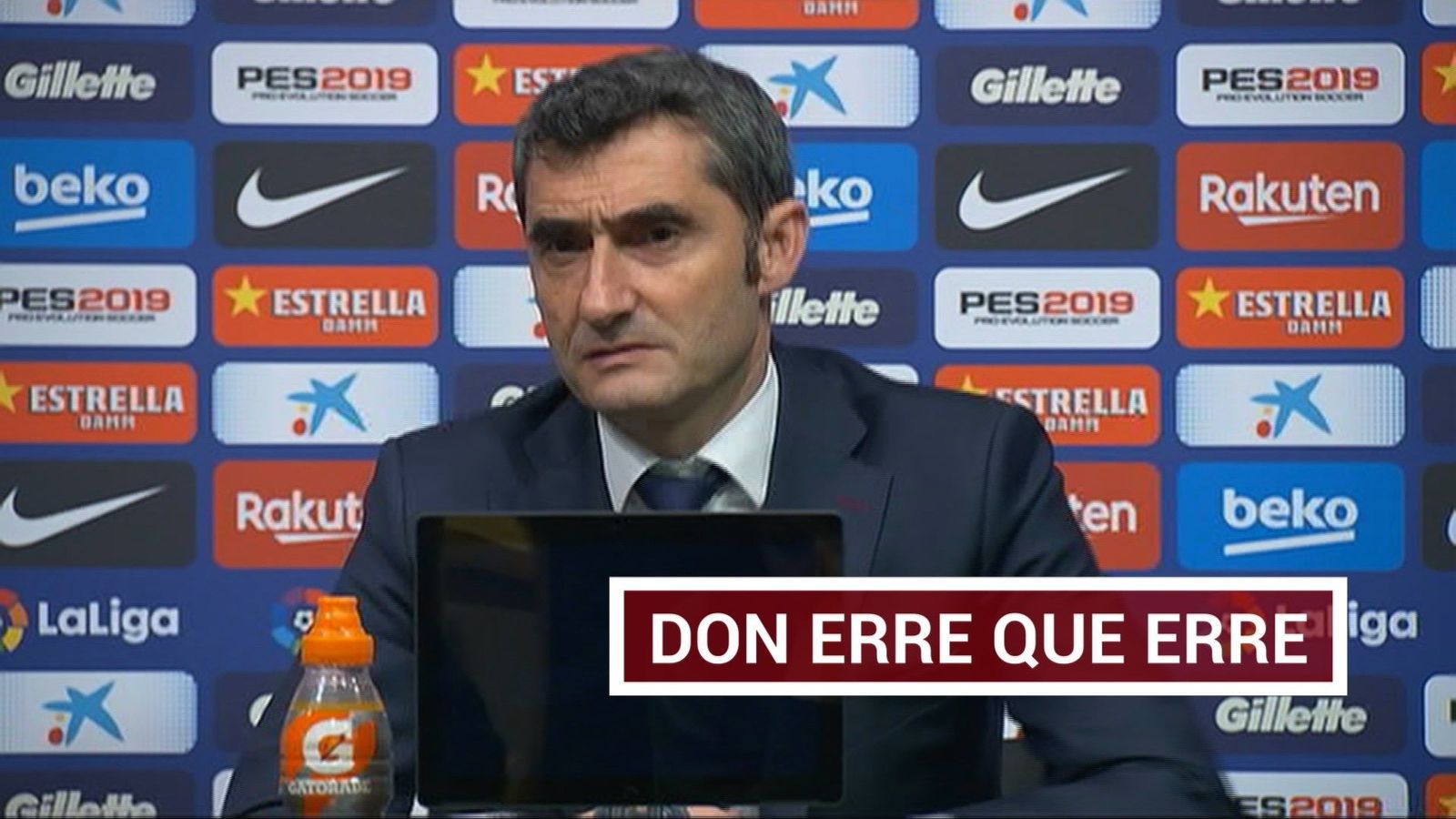 Valverde se ratifica en el polémico gol de Suárez