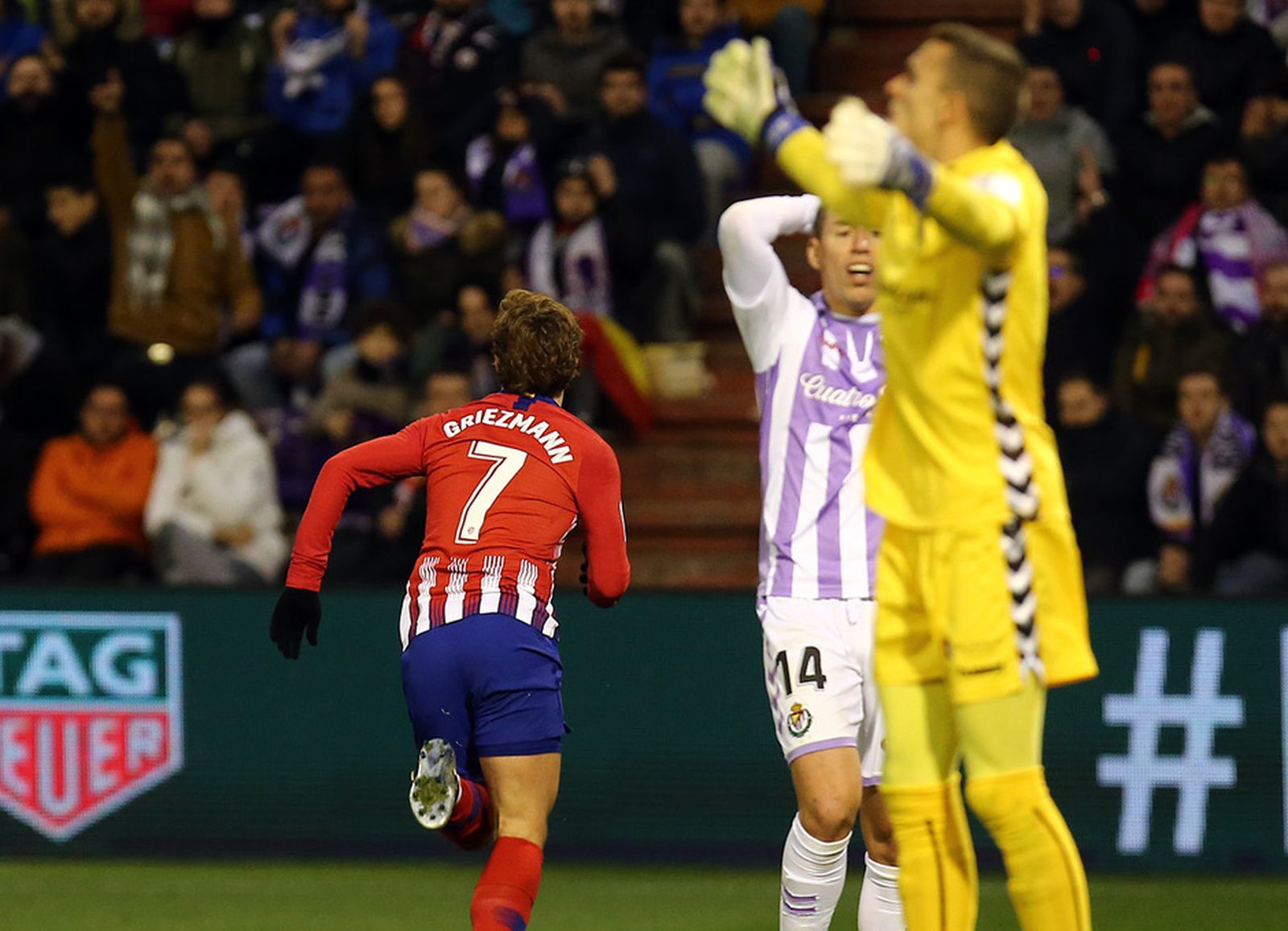 Griezmann ante el Valladolid