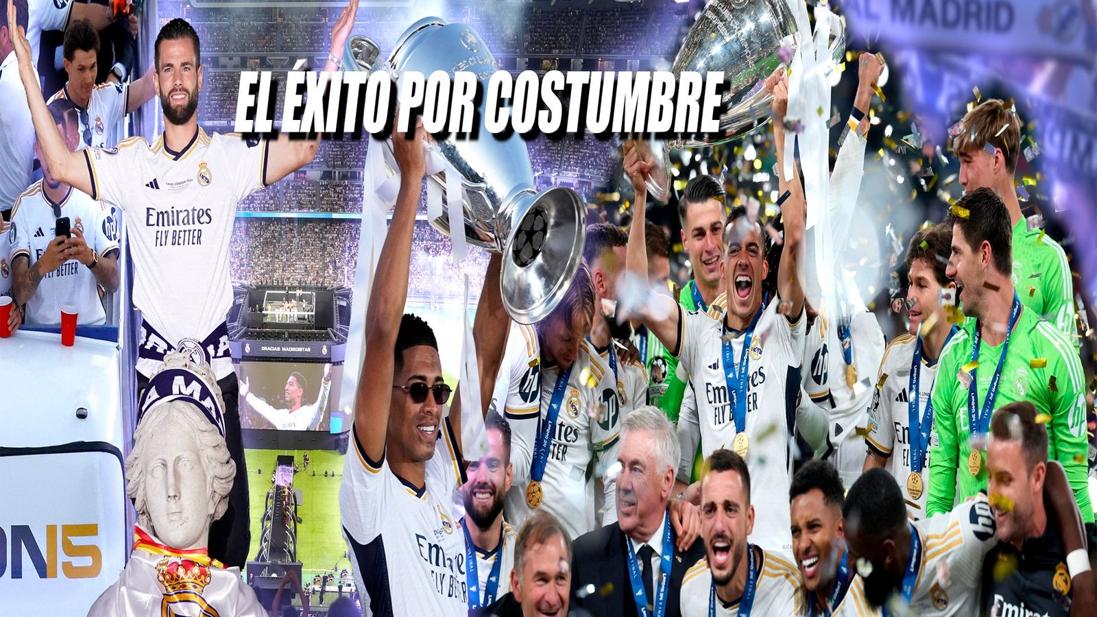 Así fue la fiesta interminable del Real Madrid por su 15ª Copa de Europa