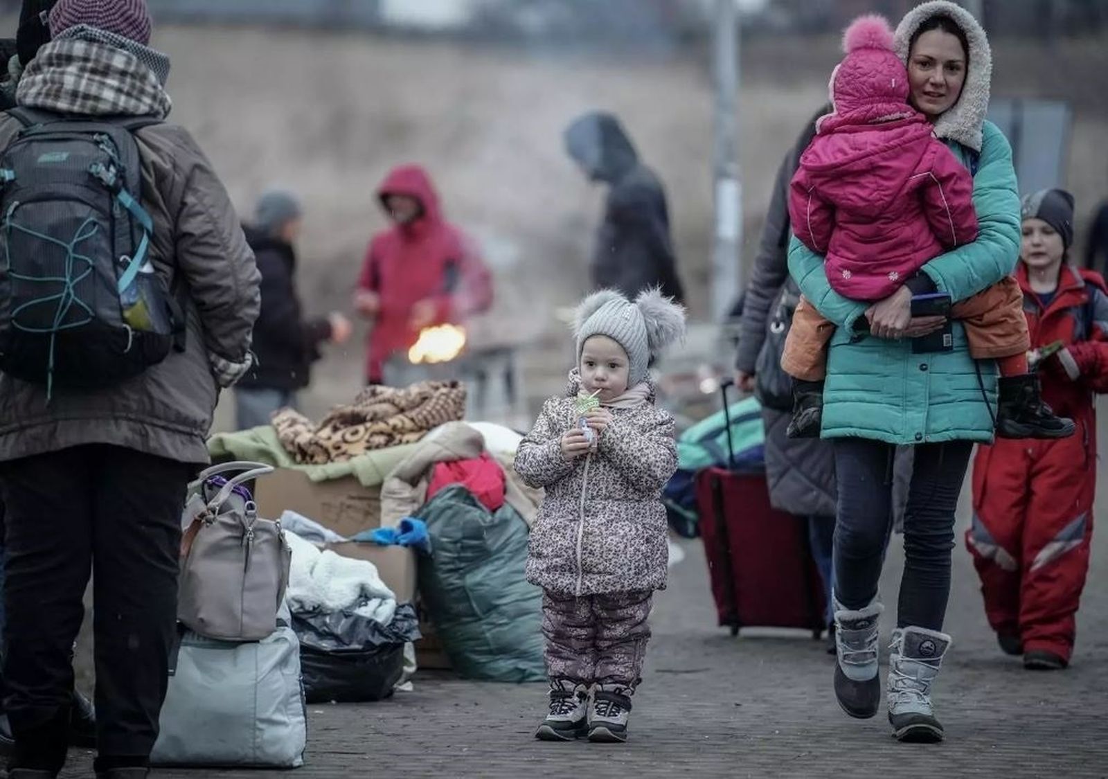 Refugiados ucranianos