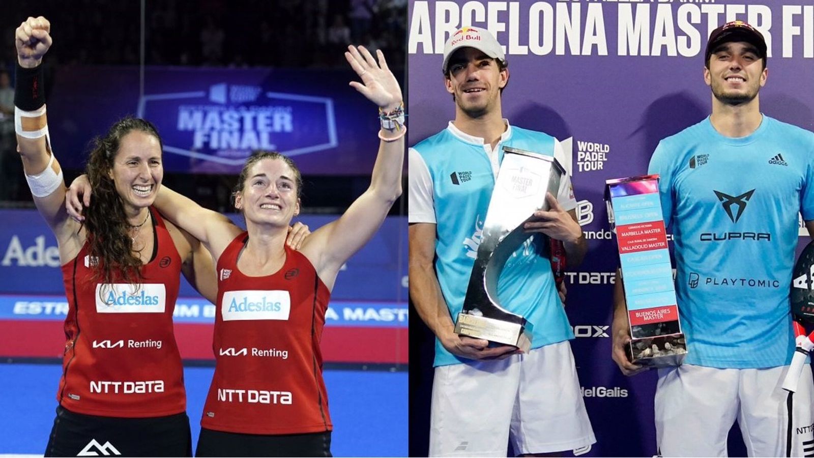 lejandro Galán, Juan Lebrón, Alejandra Salazar y Gemma Triay