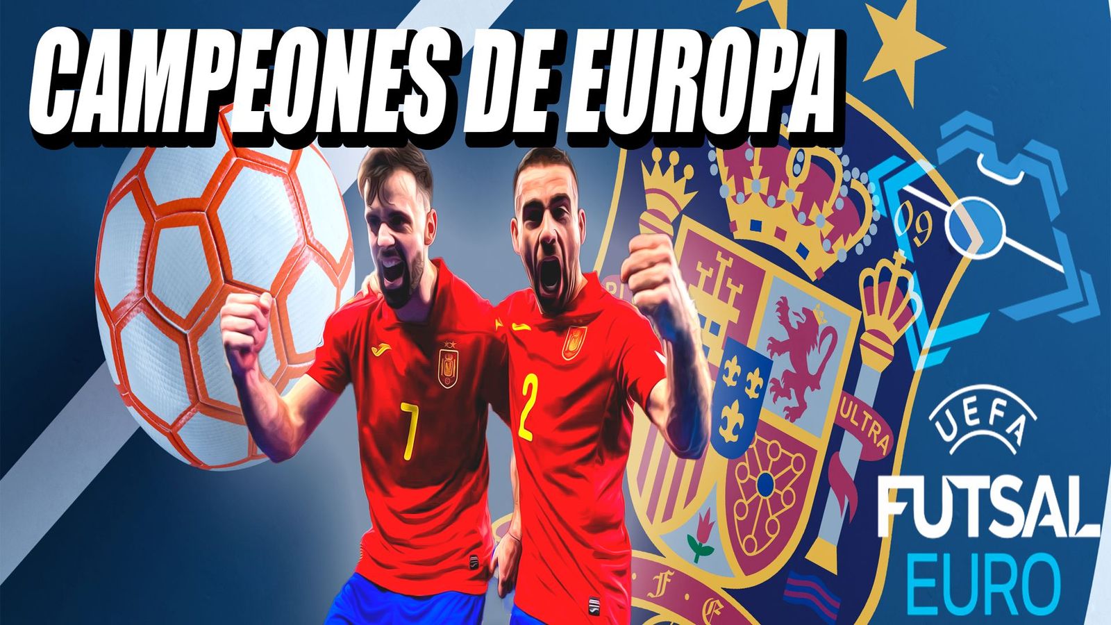 Raya y Cecilio, dos campeones de Europa del Movistar Inter