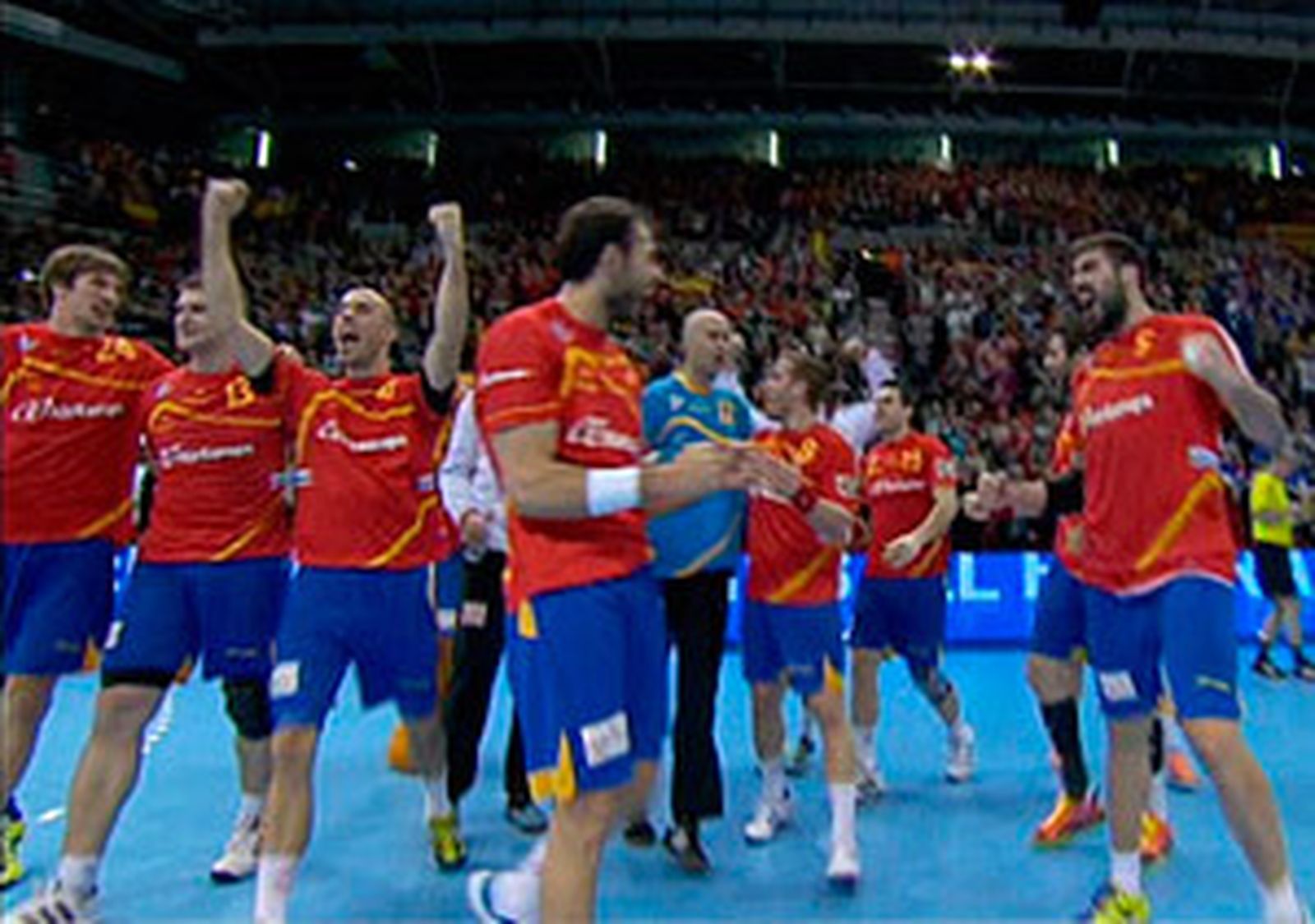 España vence a Alemania en los cuartos de final del Mundial de Balonmano