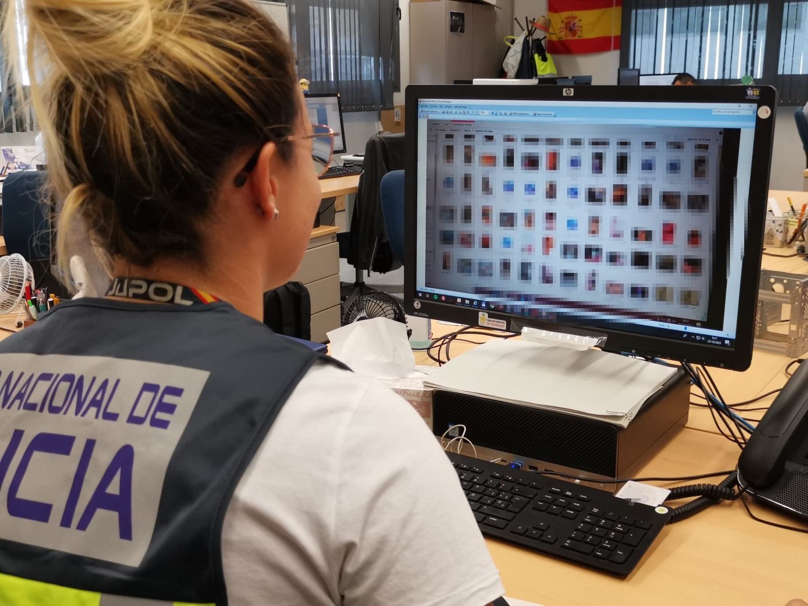 Operación contra la pedofília