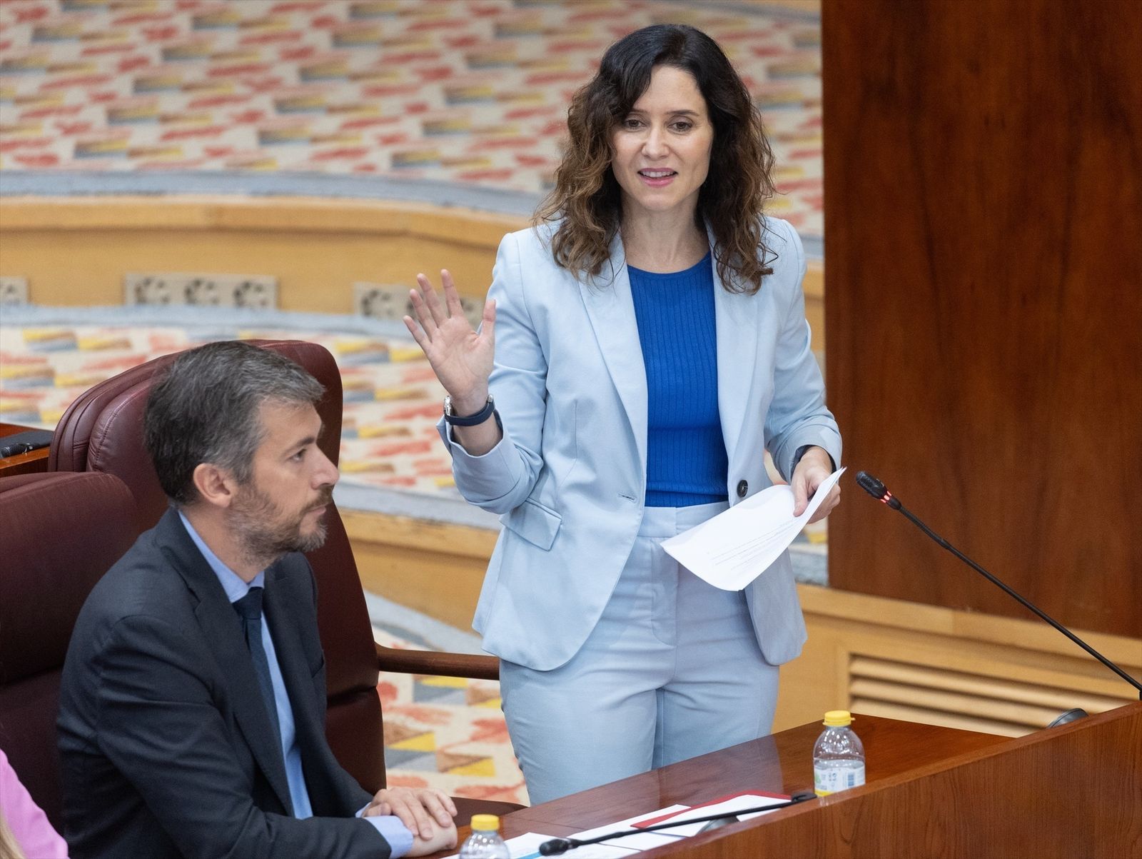 Ayuso, al PSOE: "¿Ahora no conocen a Bildu ni a ETA?"