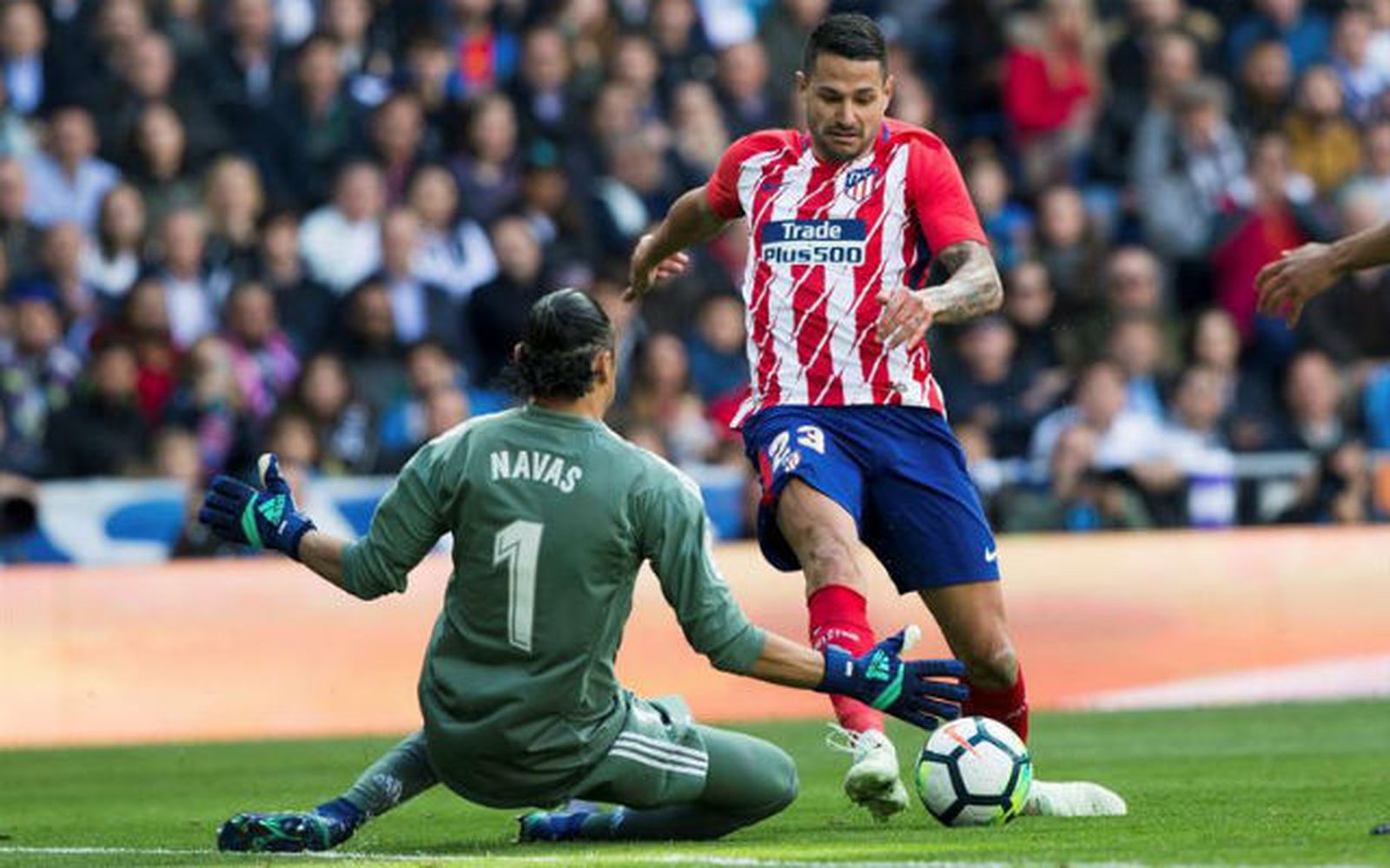 Keylor Navas y Vitolo