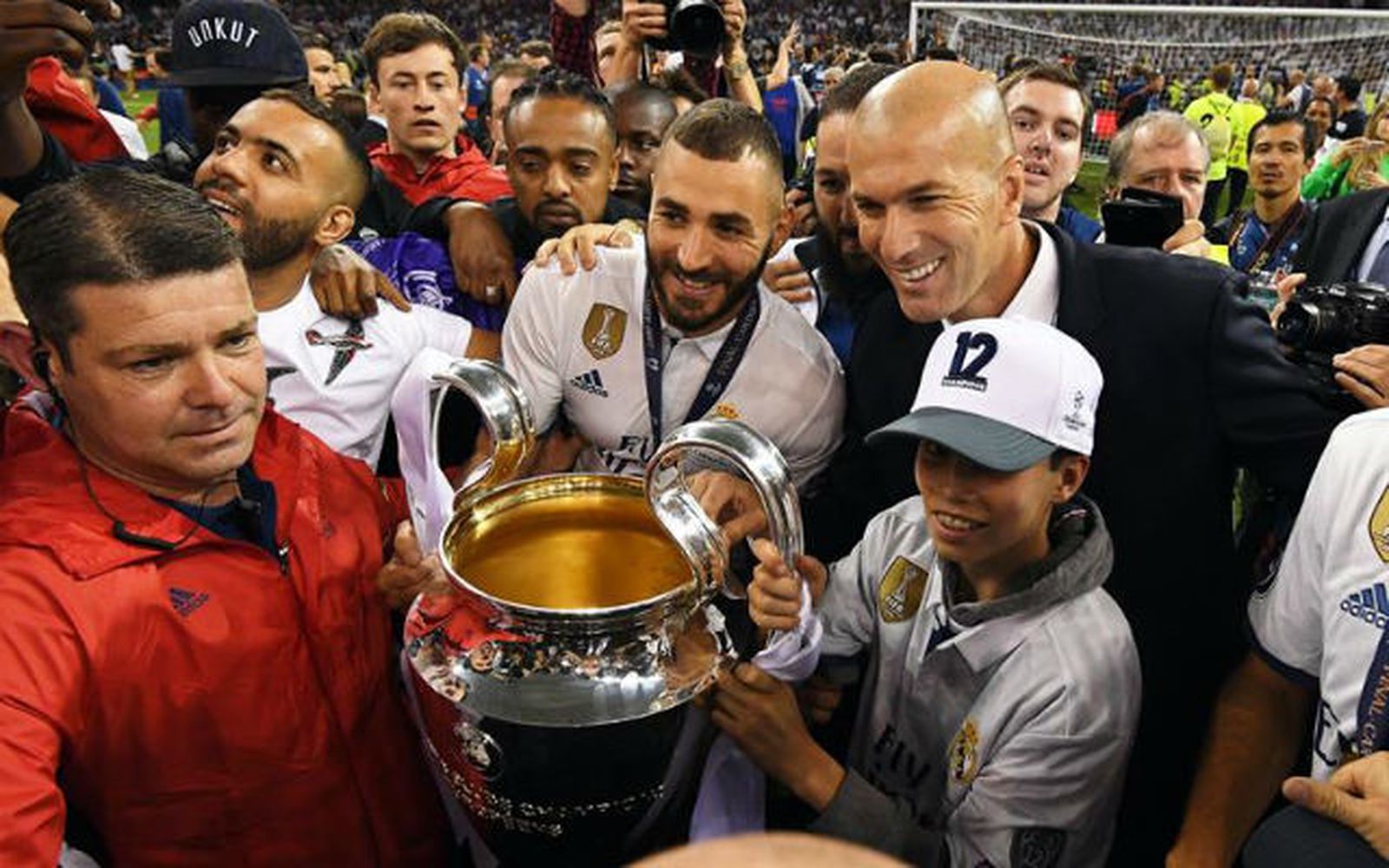Benzema y Zidane