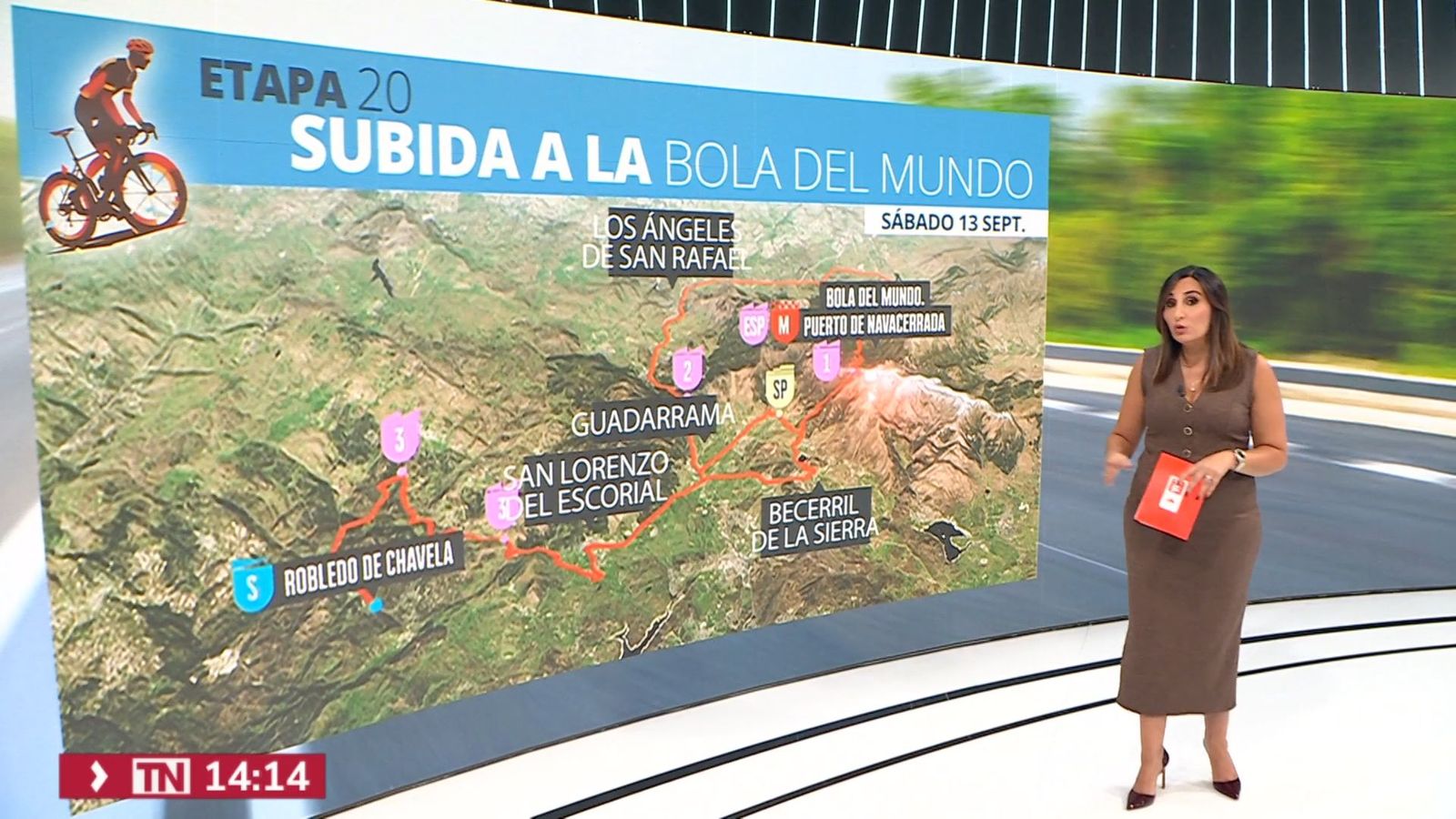Un amplio despliegue de seguridad velará por el final de la Vuelta Ciclista a España
