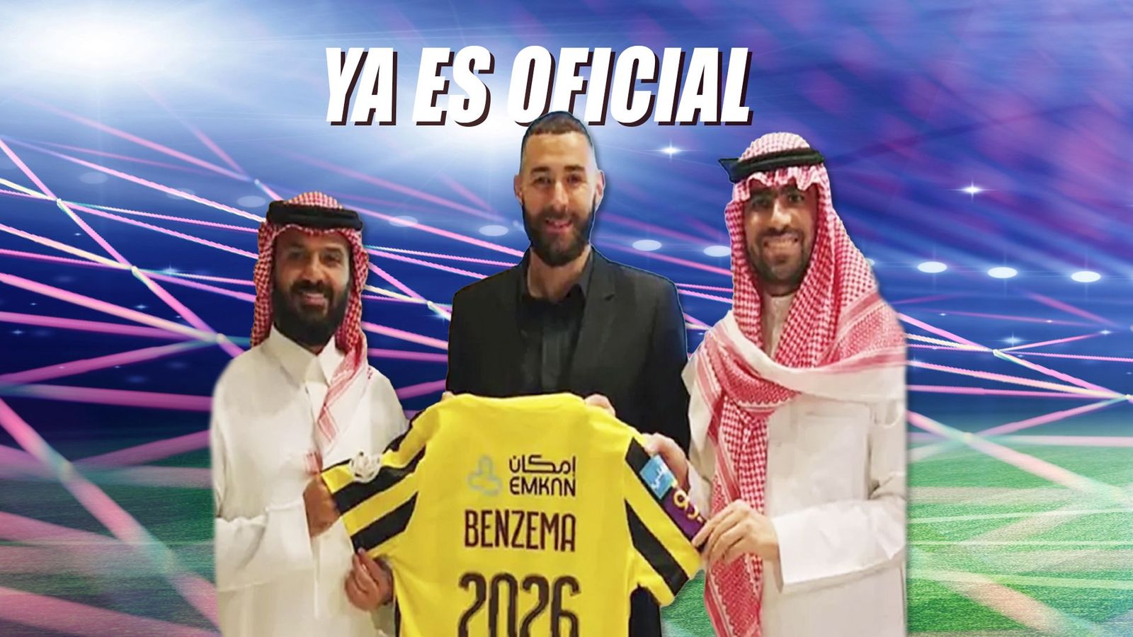 Arabia hace oficial el fichaje de Benzema