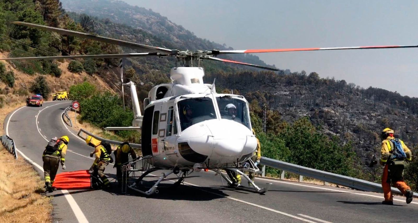 Helicóptero de la Comunidad de Madrid