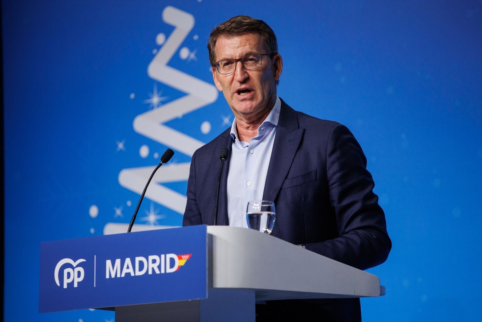 El líder del Partido Popular, Alberto Núñez Feijóo