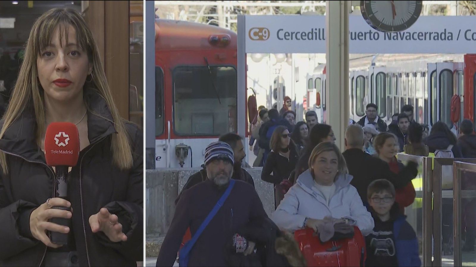 Cercedilla, colapsada de visitantes a la sierra