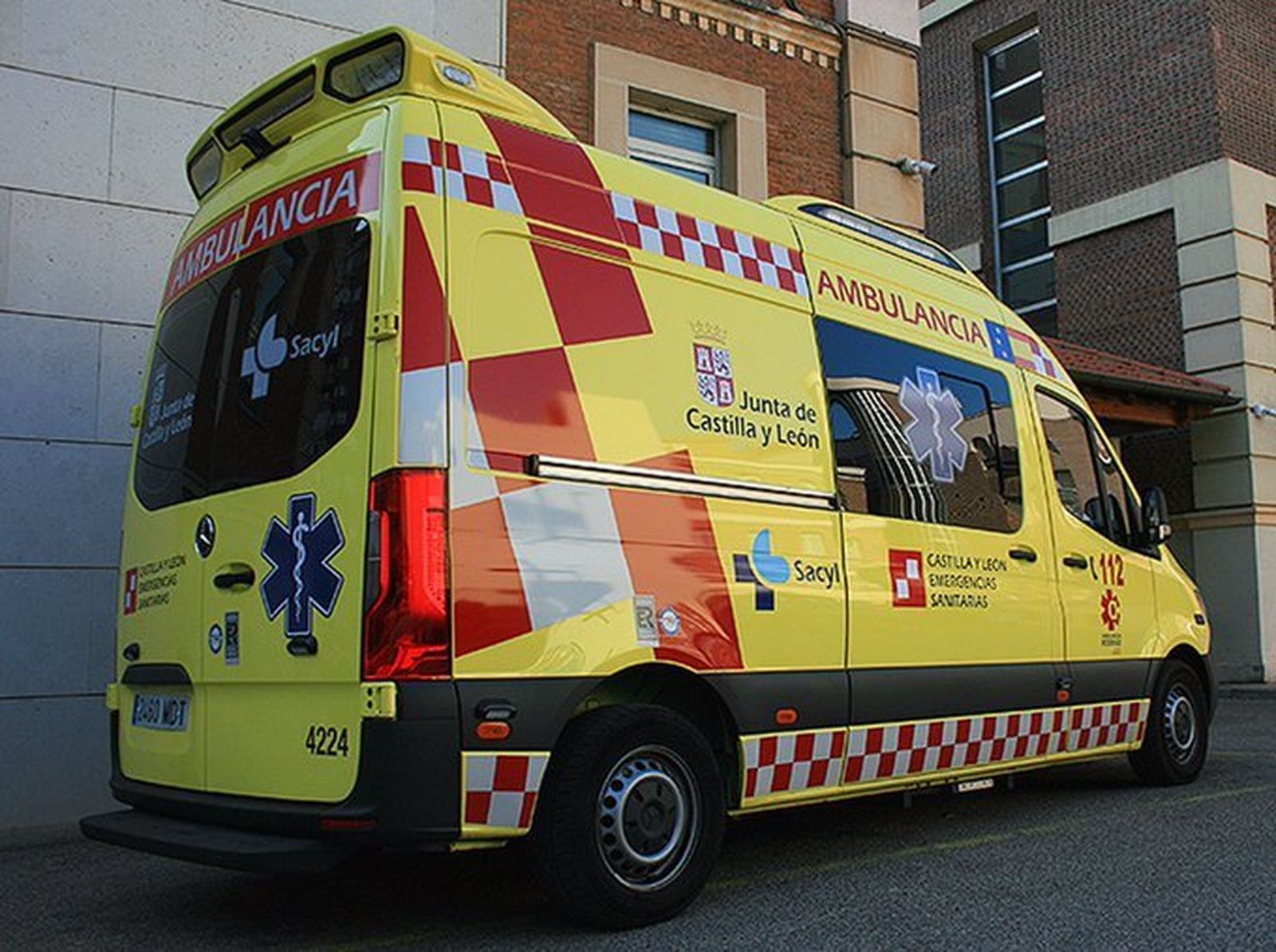Ambulancia de la Junta de Castilla y León