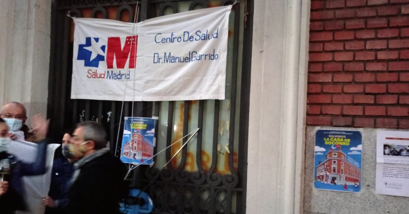 Inauguración simbólica del nuevo centro de salud de la calle Gobernador