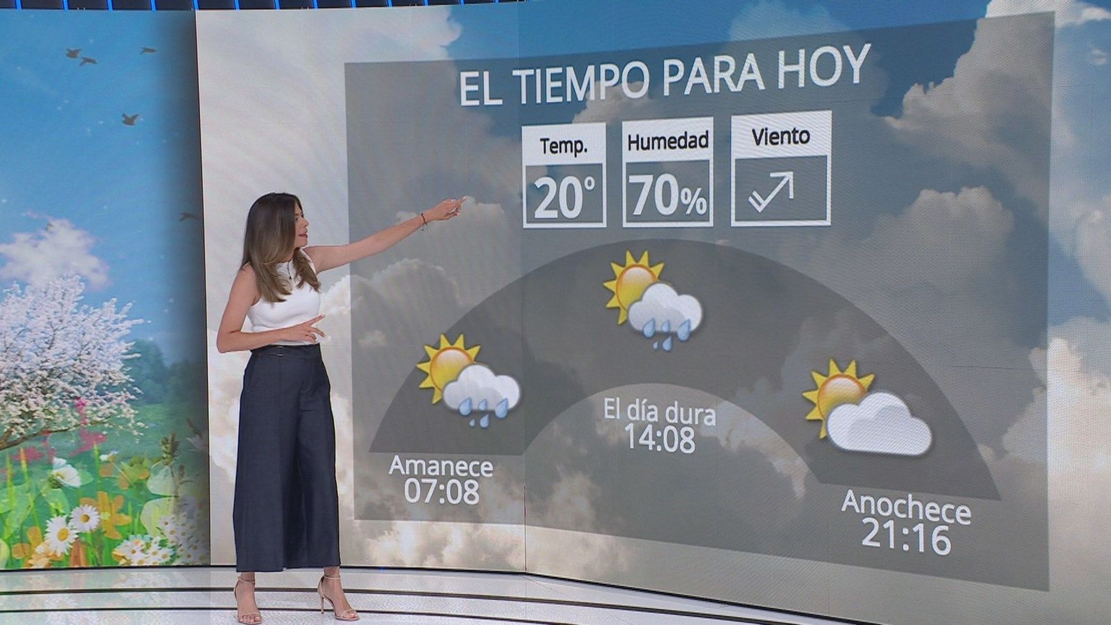 Lluvia y bajada de temperaturas para este viernes, coincidiendo con el inicio de la Feria de San Isidro