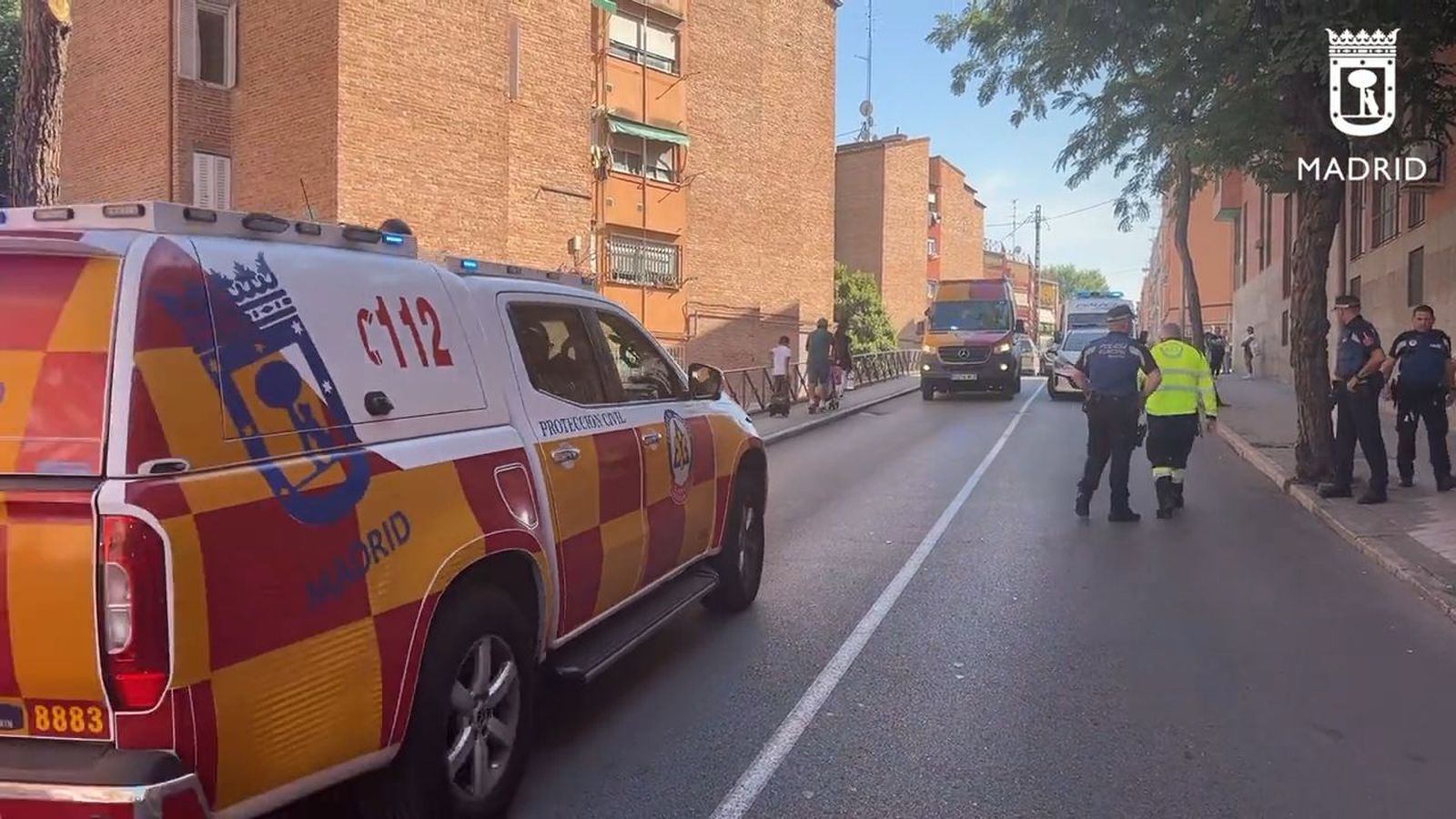 Atropello en Usera