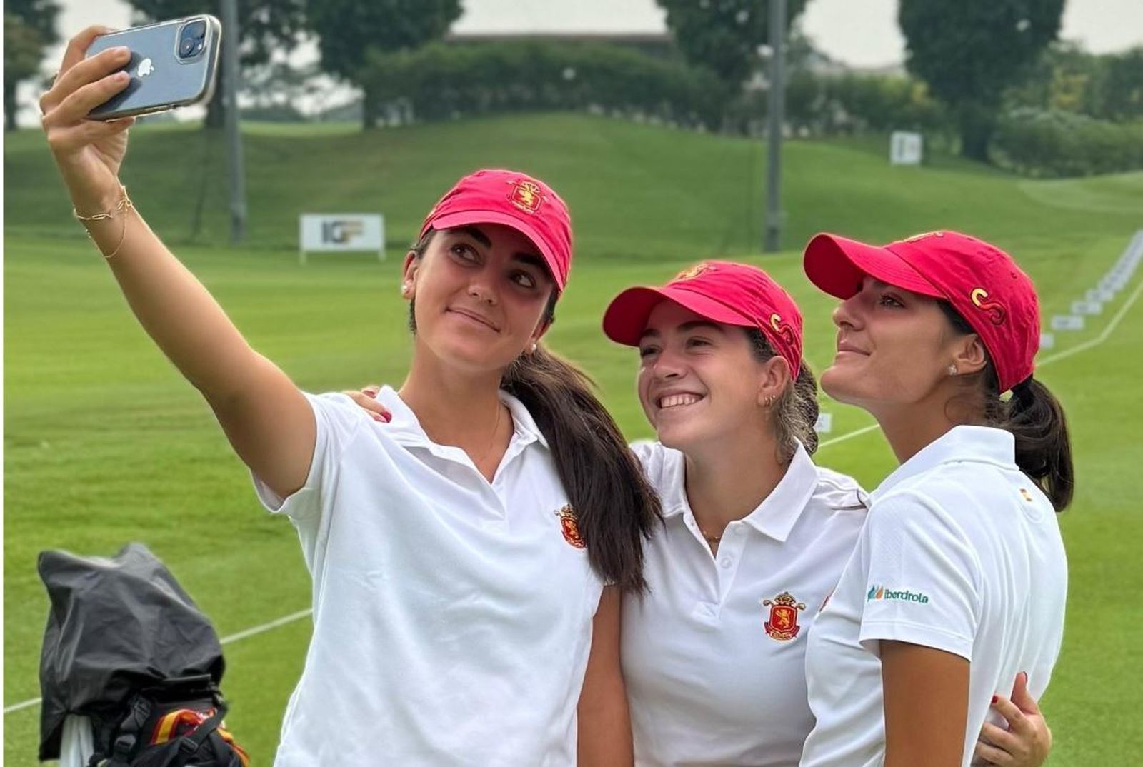 Paula Martín, Andrea Revuelta y Carolina López-Chacarra