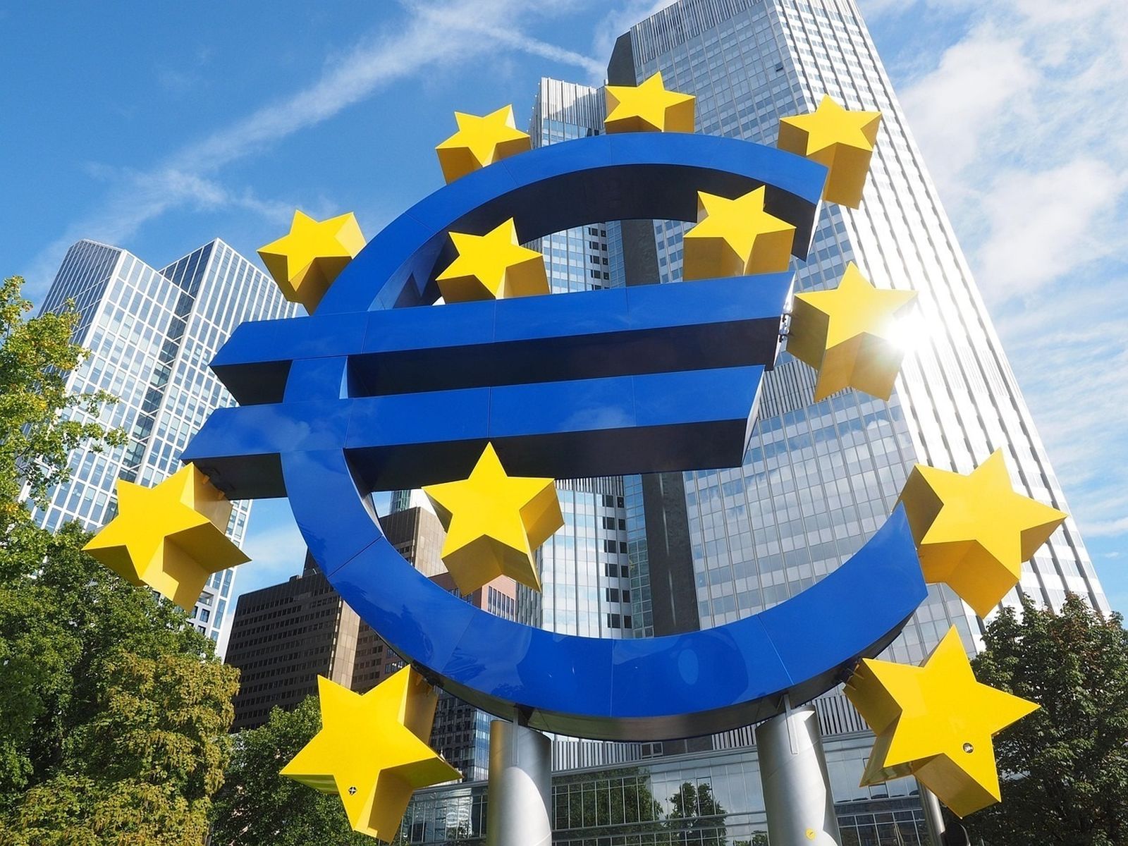 Sede del BCE en Fráncfort del Meno, Alemania