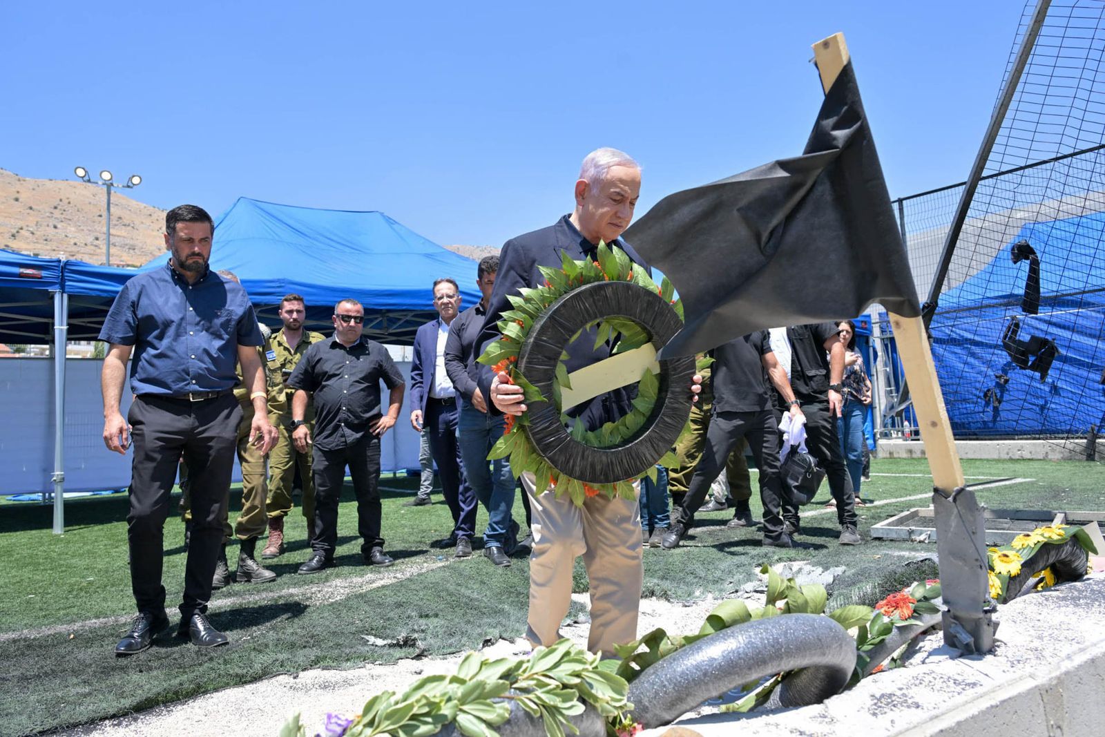 Netanyahu en Majdal Shams