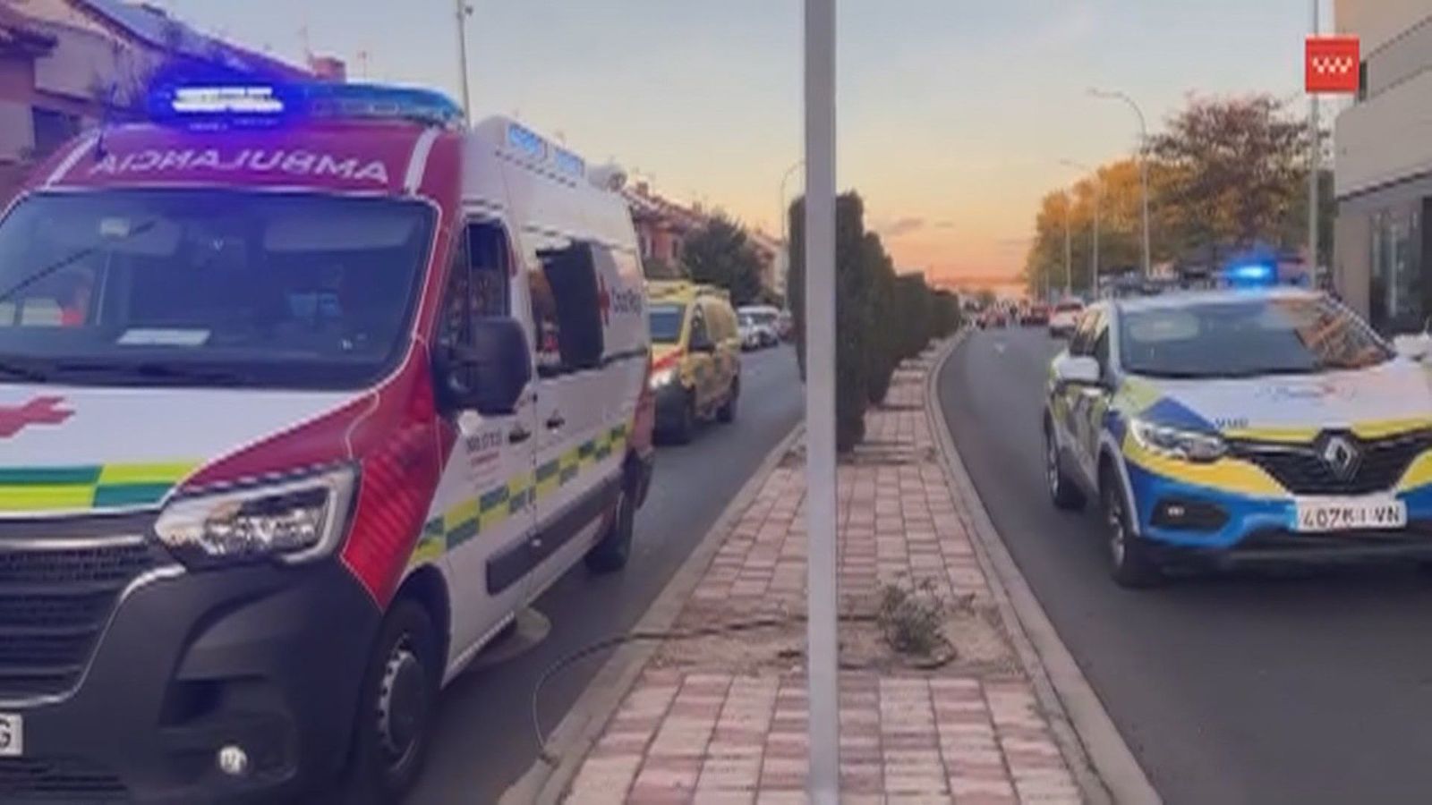 Una madre y su hija de 7 años heridas graves al ser atropelladas en Parla