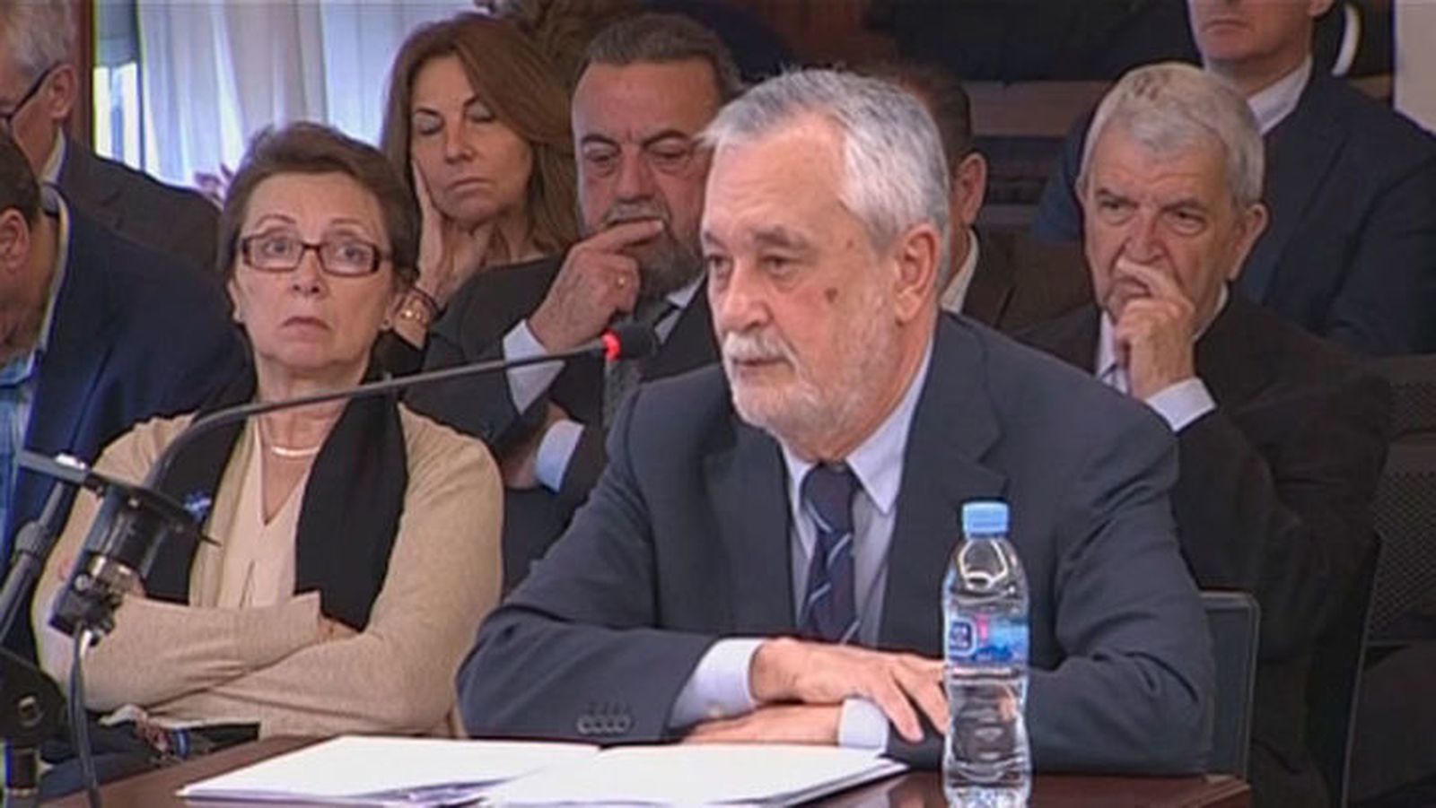 José Antonio Griñán declara en el juicio de los ERE