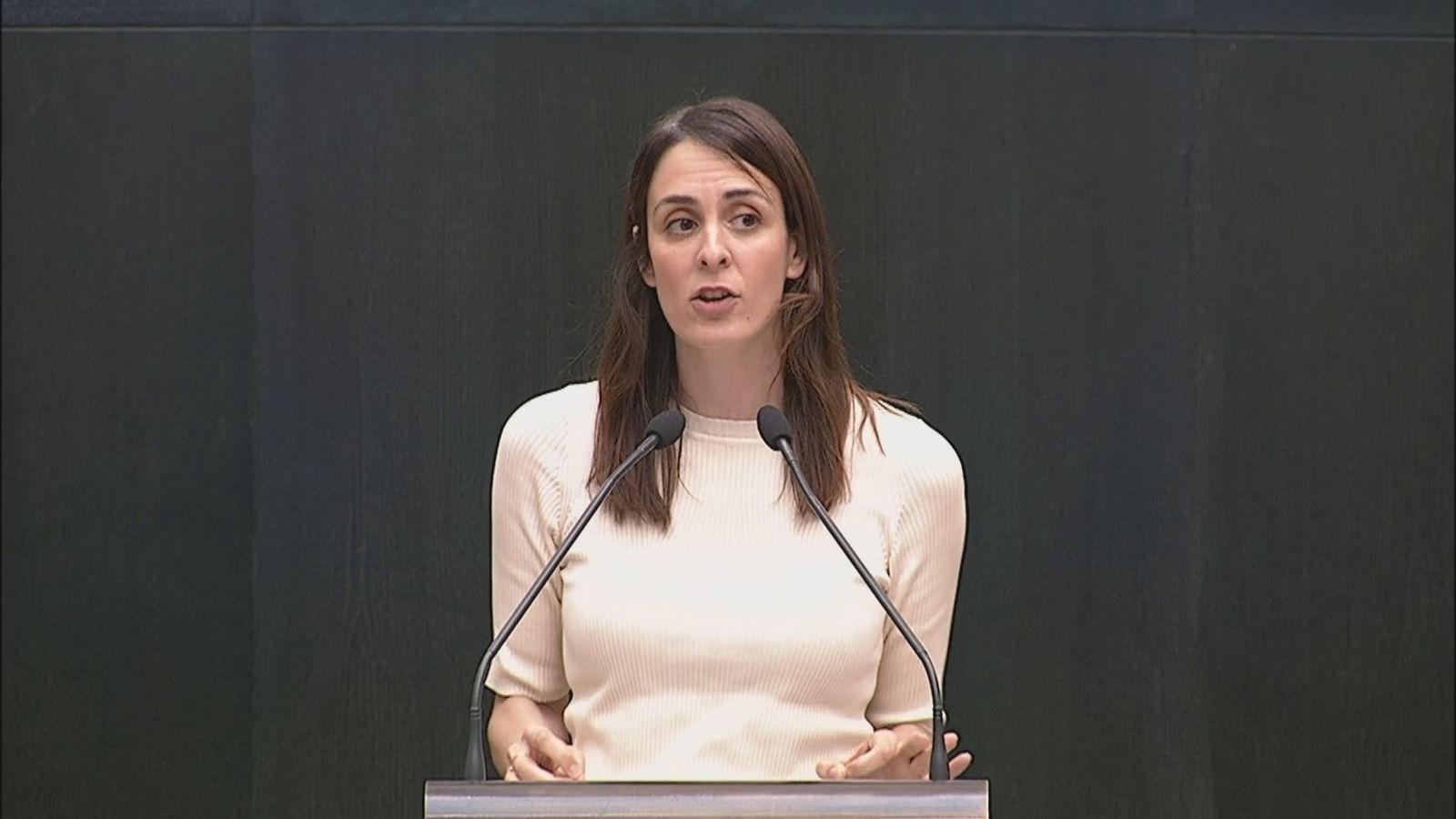 La portavoz de Más Madrid, Rita Maestre