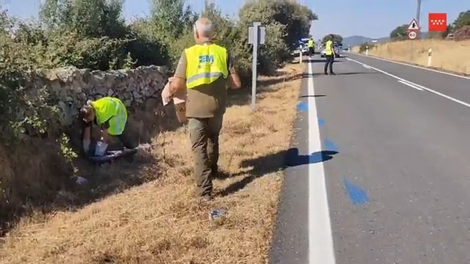 Rescate milano real en Soto del Real