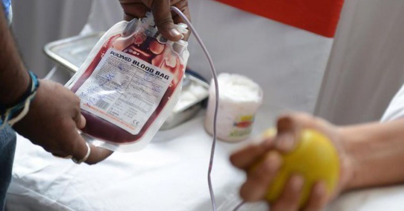 Donación de sangre en Francia