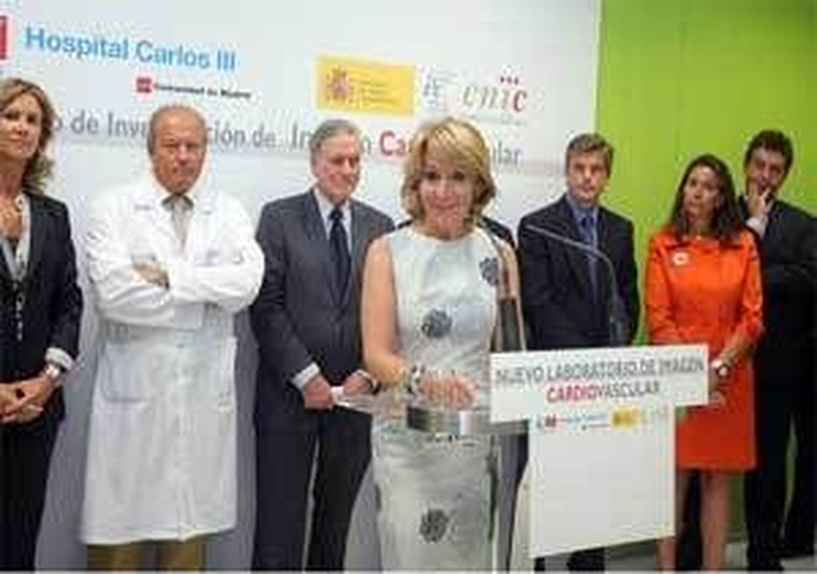 Aguirre inaugura el laboratorio de imagen cardiovascular del Hospital Carlos III