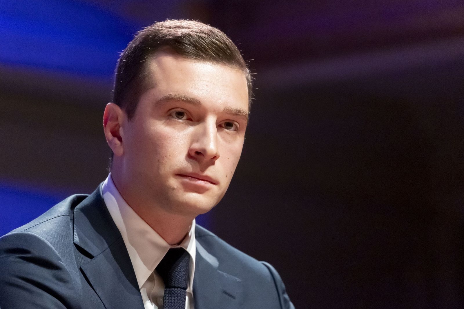 El aspirante de la RN a primer ministro, Jordan Bardella