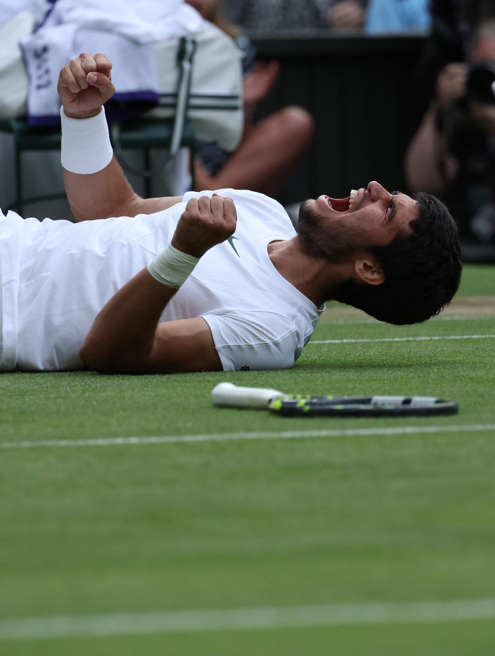 Alcaraz, tras ganar su primer Wimbledon