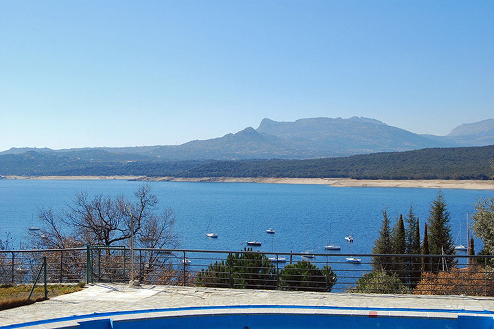 Vistas de la piscina
