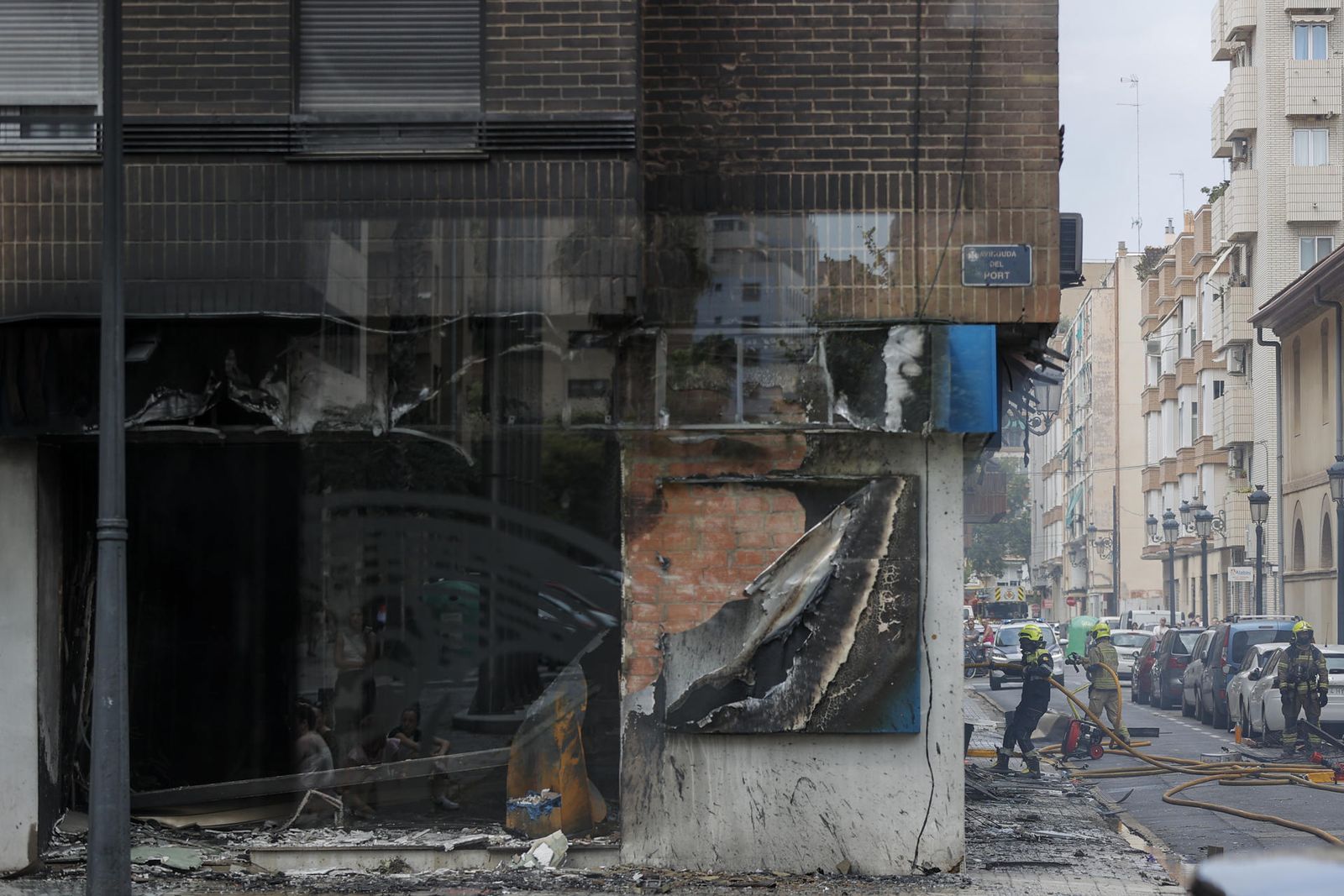 Incendio en Valencia