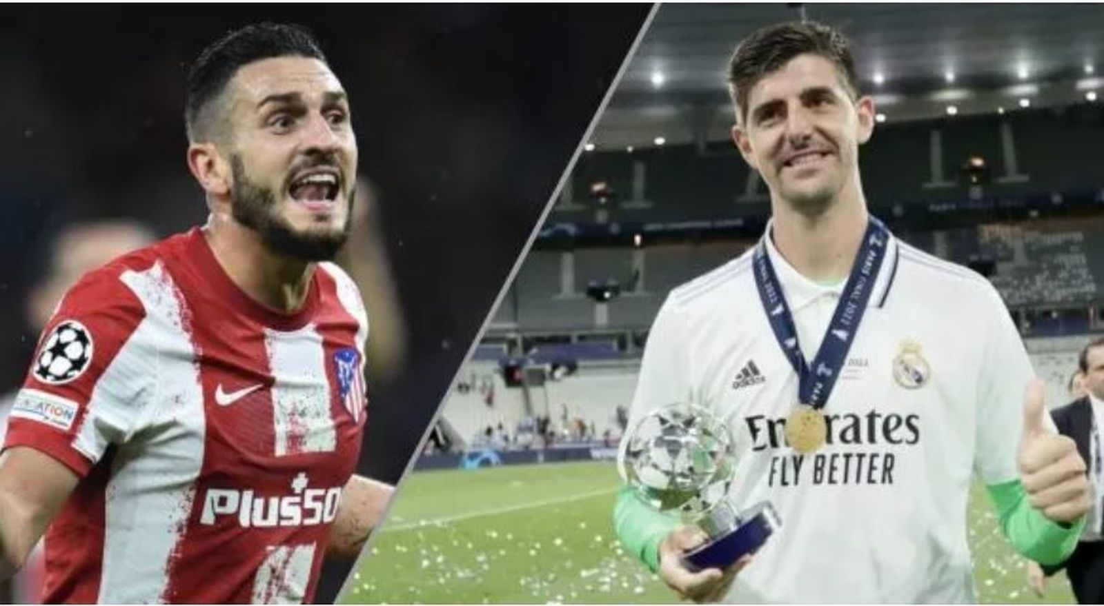 Koke y Courtois