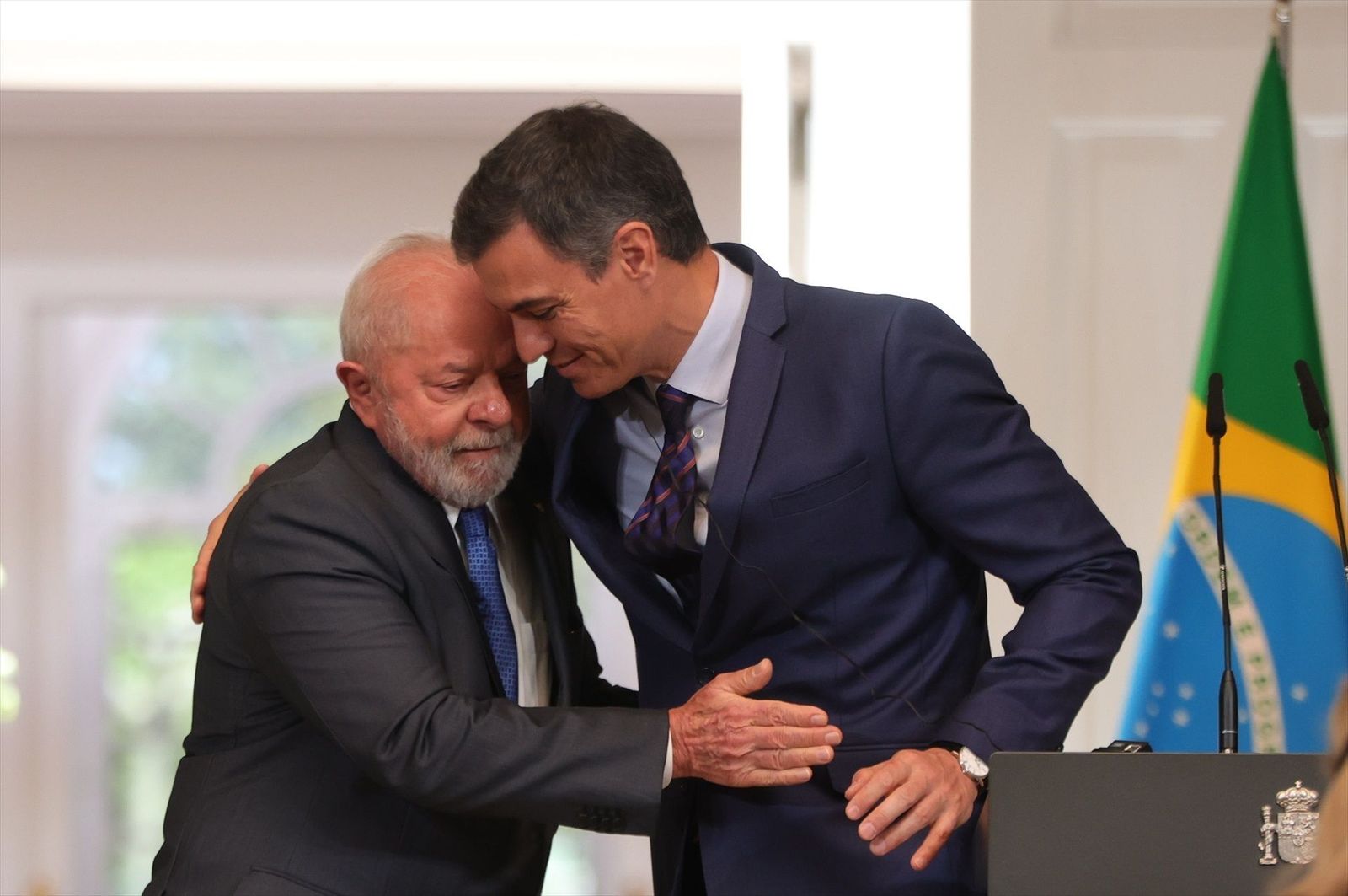 Sánchez y Lula refuerzan alianzas pero manifiestan sus diferencias respecto a Ucrania