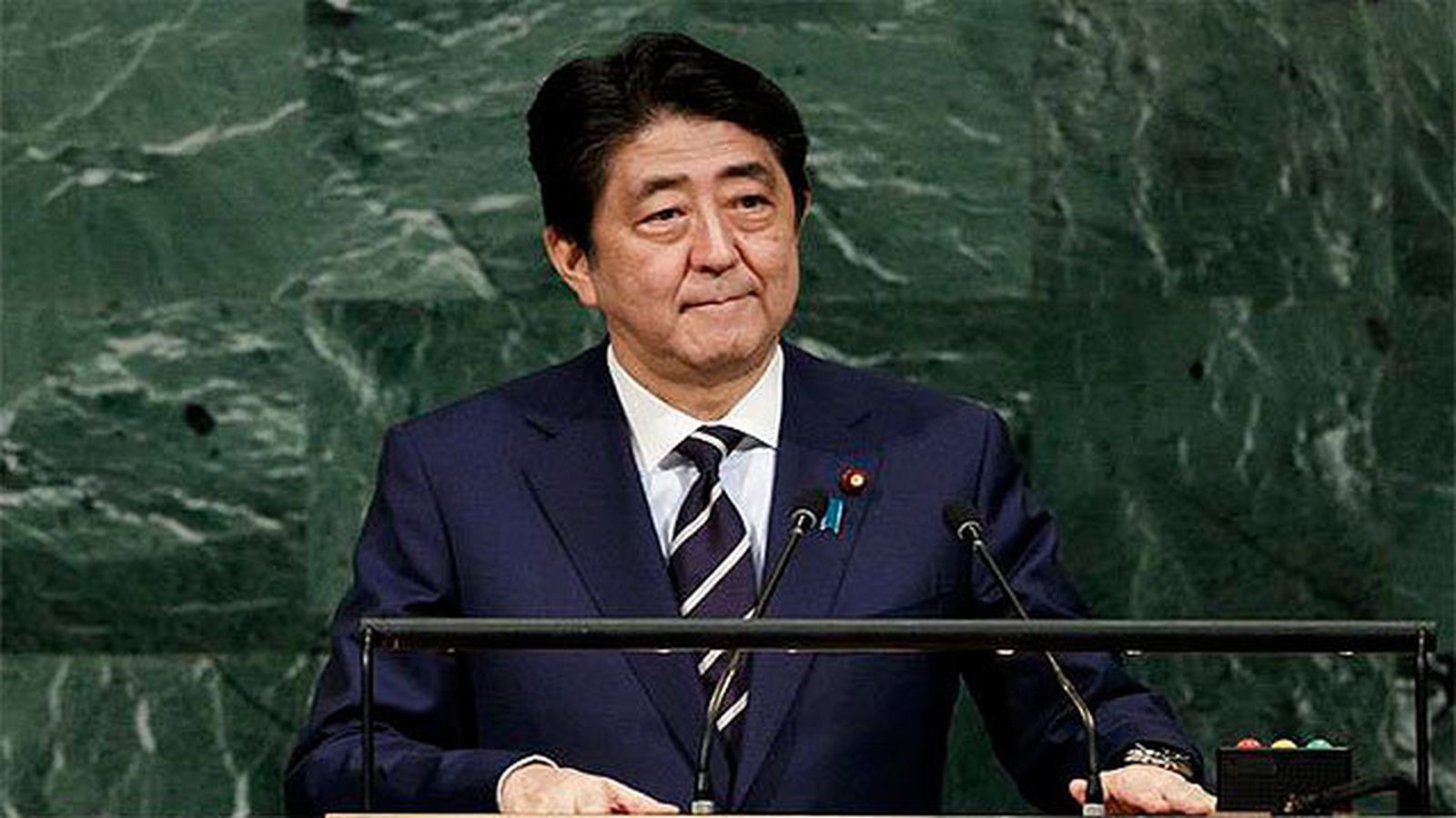 El primer ministro de Japón, Shinzo Abe