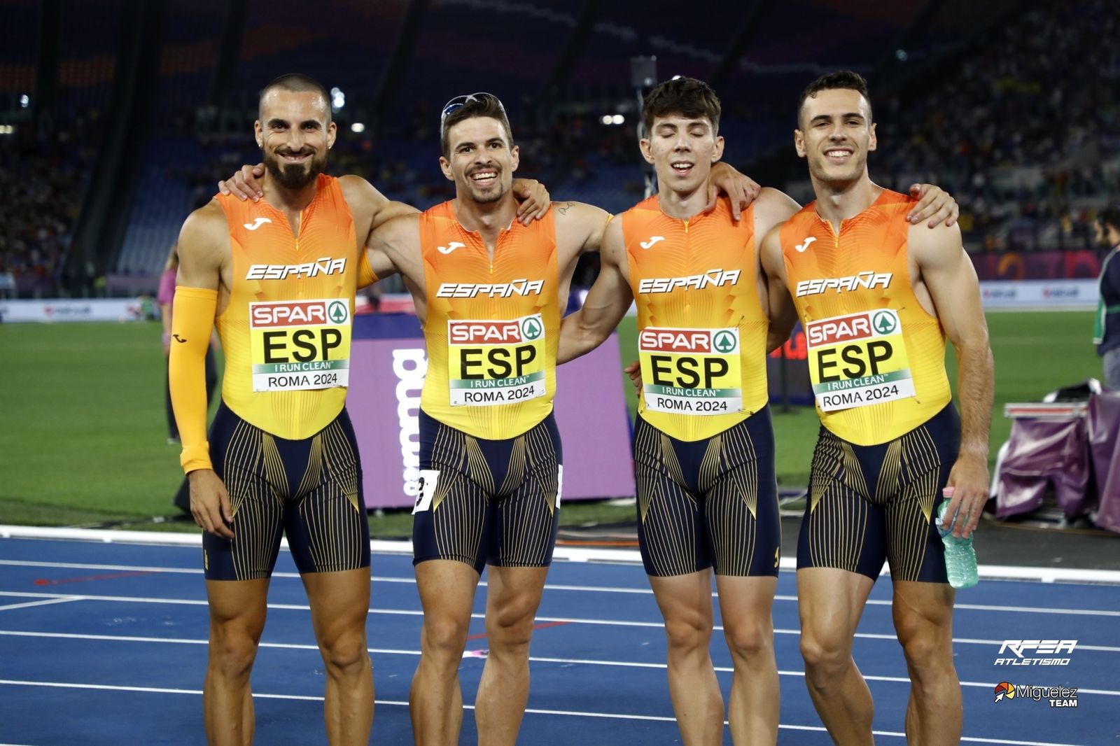 Equipo español de relevo 4x400