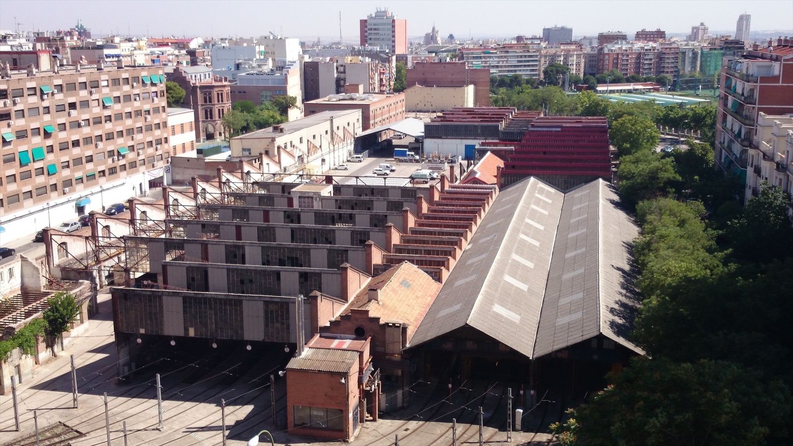 Cocheras del Metro de  Cuatro Caminos