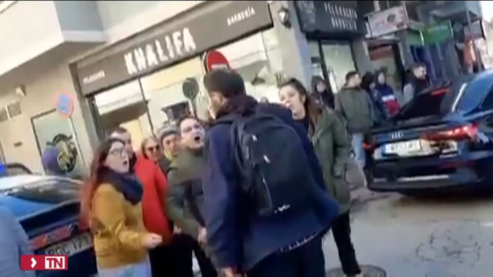 Tensión con los okupas en Villalba